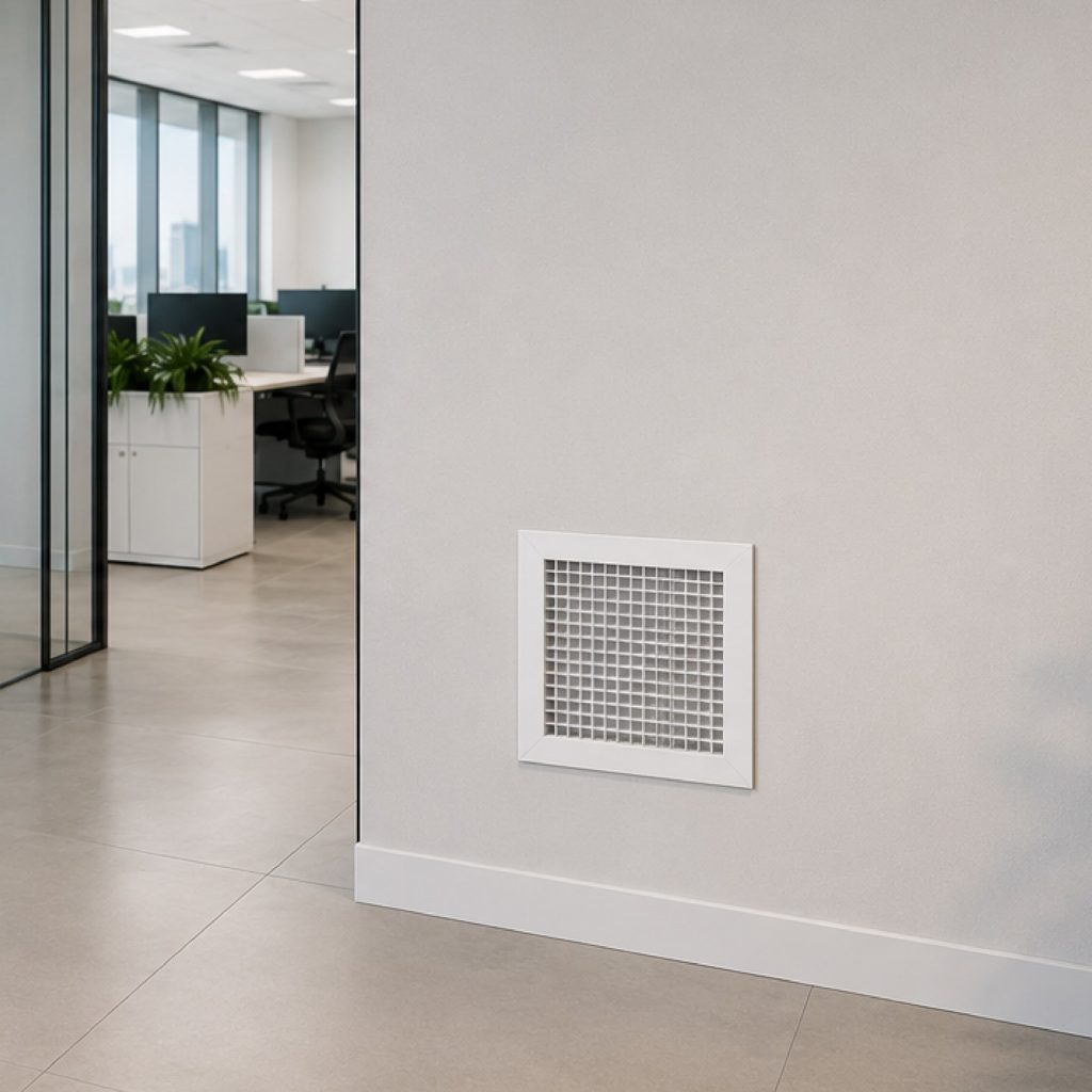 L-RA-G REJILLA CUADRÍCULAS VENTILACIÓN GAS CORRIENTE