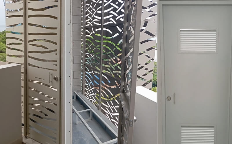 Puertas metálicas